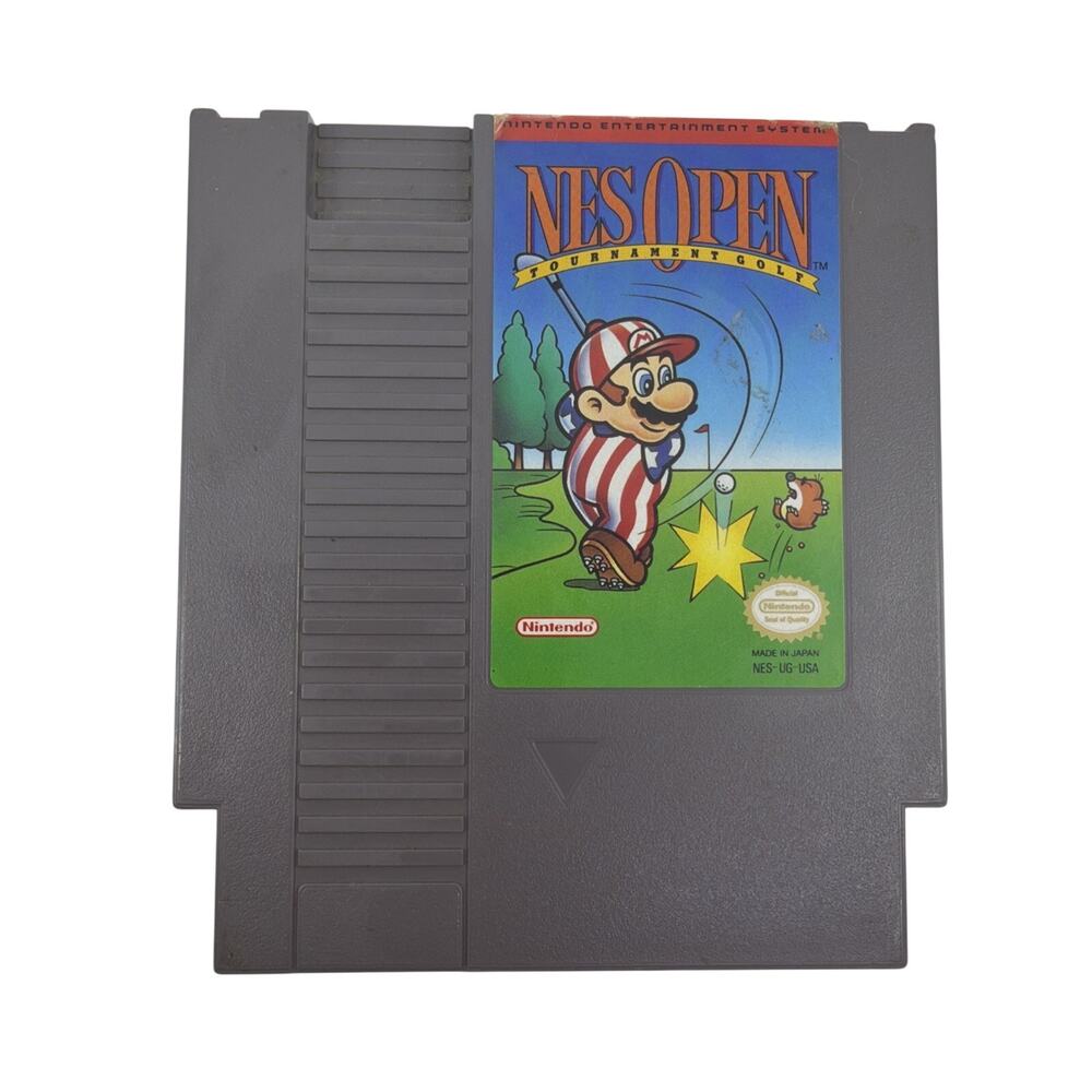 NES Open Tournament Nintendo NES Game Cartridge Tested Working Authentic